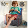 image:imageIdea Nuova LOL Surprise Kids Nylon Bean Bag Chair with Piping amp Top Carry Handle LargeAvengers