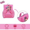 image:imageIdea Nuova LOL Surprise Kids Nylon Bean Bag Chair with Piping amp Top Carry Handle LargeLol Surprise