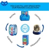 image:imageIdea Nuova LOL Surprise Kids Nylon Bean Bag Chair with Piping amp Top Carry Handle LargePj Mask