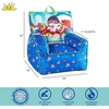 image:imageIdea Nuova LOL Surprise Kids Nylon Bean Bag Chair with Piping amp Top Carry Handle LargeRyans World