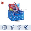 image:imageIdea Nuova LOL Surprise Kids Nylon Bean Bag Chair with Piping amp Top Carry Handle LargeSpidey and Friends