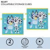 image:imageIdea Nuova LOL Surprise Set of Two Spacious Collpasible Storage Cubes 10x10Bluey