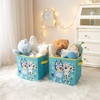 image:imageIdea Nuova LOL Surprise Set of Two Spacious Collpasible Storage Cubes 10x10Bluey