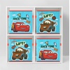 image:imageIdea Nuova LOL Surprise Set of Two Spacious Collpasible Storage Cubes 10x10Cars