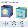 image:imageIdea Nuova LOL Surprise Set of Two Spacious Collpasible Storage Cubes 10x10Cocomelon