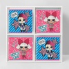 image:imageIdea Nuova LOL Surprise Set of Two Spacious Collpasible Storage Cubes 10x10LOL Surprise pinkblue