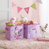 image:imageIdea Nuova LOL Surprise Set of Two Spacious Collpasible Storage Cubes 10x10Minnie Mouse  Pink