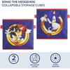image:imageIdea Nuova LOL Surprise Set of Two Spacious Collpasible Storage Cubes 10x10Sonic
