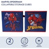 image:imageIdea Nuova LOL Surprise Set of Two Spacious Collpasible Storage Cubes 10x10Spiderman