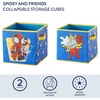 image:imageIdea Nuova LOL Surprise Set of Two Spacious Collpasible Storage Cubes 10x10Spidey And His Amazing friends