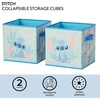 image:imageIdea Nuova LOL Surprise Set of Two Spacious Collpasible Storage Cubes 10x10Stitch