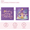 image:imageIdea Nuova LOL Surprise Set of Two Spacious Collpasible Storage Cubes 10x10Wish