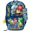 image:imageLOL Surprise 5 Piece Backpack Set for Girls OMG Brush Glitter Sequin 16 School Bag Black and GoldNavy Mario