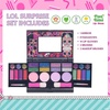 image:imageLOL Surprise AllinOne Kids Makeup Compact Set Includes Washable Lip Gloss Eye Shimmer Cheek Shimmer Brushes Colorful Portable Beauty Set for Girls Ages 5 by Townley Girl