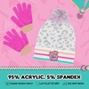 image:imageLOL Surprise Beanie Hat and Gloves Set Kids Knitted Winter CapGrey