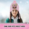 image:imageLOL Surprise Beanie Hat and Gloves Set Kids Knitted Winter CapPink Tassels