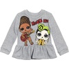 image:imageLOL Surprise Girls Fleece Sweatshirt and Leggings Outfit Set Little Kid to Big Kid Sizes 41820Gray