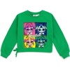 image:imageLOL Surprise Girls Fleece Sweatshirt and Leggings Outfit Set Little Kid to Big Kid Sizes 41820Green  Checked Design