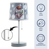 image:imageLOL Surprise Kids Stick Table LampPull Chain OnOff with Themed Printed Decorative Shade Bedroom amp Playroom LightingAvengers