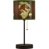 image:imageLOL Surprise Kids Stick Table LampPull Chain OnOff with Themed Printed Decorative Shade Bedroom amp Playroom LightingJurassic World