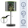 image:imageLOL Surprise Kids Stick Table LampPull Chain OnOff with Themed Printed Decorative Shade Bedroom amp Playroom LightingJurassic World