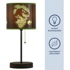 image:imageLOL Surprise Kids Stick Table LampPull Chain OnOff with Themed Printed Decorative Shade Bedroom amp Playroom LightingJurassic World