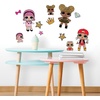 image:imageLOL Surprise RoomMates RMK3888SCS Peel and Stick Wall Decals4 Sheets 9 inches x 17375 inches