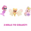 image:imageLOL Surprise Tots Just Add Water 3Pack with 3 MakeYourOwn Fantasy Dolls and 25 Surprises to UNbox Including Mermaid Fairy and Unicorn Dolls and Magical Crafts  Great Gift for Kids Ages 4