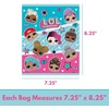 image:imageUnique LOL Party Favor Bags Pack  16 Plastic LOL Goodie Bags amp Checklist LOL Birthday Decorations amp Supplies