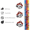 image:imageZak Designs LOL Surprise 78 Reusable Plastic Straw Bundle for Kids Hydration Includes Fun Colorful Drink Sippers and Removable Character Medallion Decorations LOSAV920PWPTV920