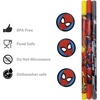 image:imageZak Designs LOL Surprise 78 Reusable Plastic Straw Bundle for Kids Hydration Includes Fun Colorful Drink Sippers and Removable Character Medallion Decorations LOSAV920SPCBV920