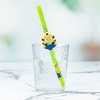 image:imageZak Designs LOL Surprise 78 Reusable Plastic Straw Bundle for Kids Hydration Includes Fun Colorful Drink Sippers and Removable Character Medallion Decorations LOSAV920DSMSV920