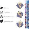 image:imageZak Designs LOL Surprise 78 Reusable Plastic Straw Bundle for Kids Hydration Includes Fun Colorful Drink Sippers and Removable Character Medallion Decorations LOSAV920FRZHV920