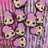 image:imageZak Designs LOL Surprise 78 Reusable Plastic Straw Bundle for Kids Hydration Includes Fun Colorful Drink Sippers and Removable Character Medallion Decorations LOSAV920LOSAV920
