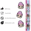 image:imageZak Designs LOL Surprise 78 Reusable Plastic Straw Bundle for Kids Hydration Includes Fun Colorful Drink Sippers and Removable Character Medallion Decorations LOSAV920LOSAV920