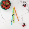 image:imageZak Designs LOL Surprise 78 Reusable Plastic Straw Bundle for Kids Hydration Includes Fun Colorful Drink Sippers and Removable Character Medallion Decorations LOSAV920DSMSV920