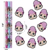 image:imageZak Designs LOL Surprise 78 Reusable Plastic Straw Bundle for Kids Hydration Includes Fun Colorful Drink Sippers and Removable Character Medallion Decorations LOSAV920LOSAV920
