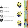 image:imageZak Designs LOL Surprise 78 Reusable Plastic Straw Bundle for Kids Hydration Includes Fun Colorful Drink Sippers and Removable Character Medallion Decorations LOSAV920DSMSV920