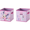 image:imageIdea Nuova LOL Surprise Set of Two Spacious Collpasible Storage Cubes 10x10Minnie Mouse  Pink