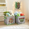 image:imageIdea Nuova LOL Surprise Set of Two Spacious Collpasible Storage Cubes 10x10Ninja Turtles