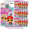 image:imageLOL Dolls Imagine Ink Coloring Book Set for Kids  12 Pack NoMess Magic Ink LOL OMG Coloring Books with Barn Bots Stickers and Door Hanger LOL Supplies Party Favors Bundle  No Mess Mini Magic Ink LOL Goodie Bags Stuffers Set  Bulk LOL Surprise Activity Book Party Supplies for Kids