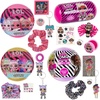 image:imageLOL Surprise 4Pack Novelty Assortment Balls Value Pack  OMG Birthday  OMG Birthday Party Favors amp Accessories for Girls Fun Kids Toy Gift Set Surprise Unboxing Toys for Girls amp Kids