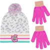 image:imageLOL Surprise Beanie Hat and Gloves Set Kids Knitted Winter CapGrey