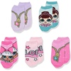 image:imageLOL Surprise Girls 5 Pack No Show SocksPink Multi