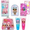 image:imageLOL Surprise Lip Gloss Tubes  Bundle with 2 Lip Gloss Tubes in Assorted Flavors for Party Favors Plus Coin Purse Stickers More  LOL Surprise Party Favors Set