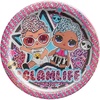 image:imageLOL Surprise Together 4 Eva Prismatic Round Plates 7 Pack of 8  Multicolored amp Vibrant Party Plates Perfect for Theme Days Birthdays amp Celebrations