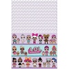image:imageamscan LOL Surprise Themed Plastic Table Cover  54 x 96  Multicolor  1 Pc