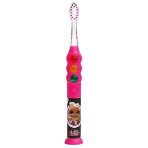 image:imageFIREFLY Ready Go Light Up Timer Toothbrush LOL Surprise Premium Soft Bristles 1 Minute Timer Less Mess Suction Cup Battery Included Easy Storage Dentist Recommended Ages 3Lol Surprise