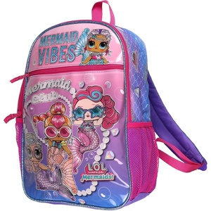 image:imageINTIMO LOL Surprise Backpack Mermaid Club 16 Book Bag with Adjustable Shoulder Straps