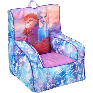 image:imageIdea Nuova LOL Surprise Kids Nylon Bean Bag Chair with Piping amp Top Carry Handle LargeFrozen 2 Purple